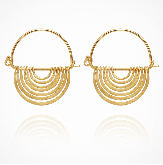 Temple of the Sun - Baye - Earrings Gold