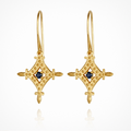 Temple Of The Sun - Corin Earrings - Gold