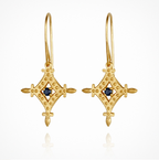 Temple Of The Sun - Corin Earrings - Gold
