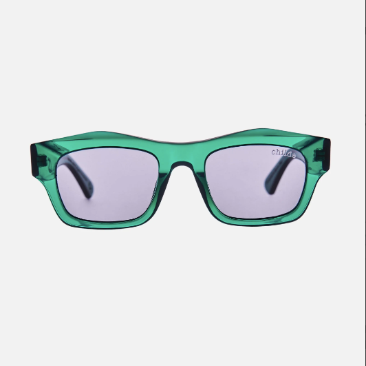 Childe - FOLSOM Bio-Acetate Deep Teal - Grey Bio Lens