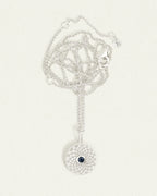 Temple Of The Sun - Serene Necklace - Sapphire / Silver