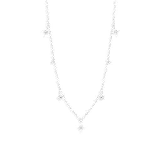 By Charlotte - Bathed In Your Light Choker - Silver