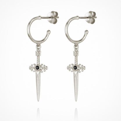 Temple Of The Sun - Themis Earrings - Silver