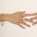 Temple Of The Sun - Phoebe - Ring Gold