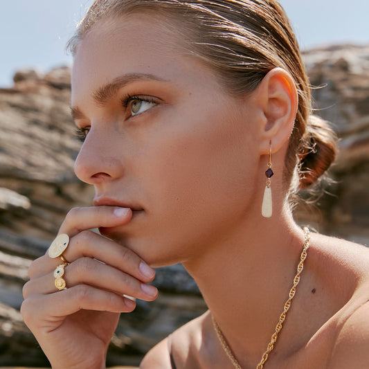 Temple Of The Sun - Vesta Ring - Gold