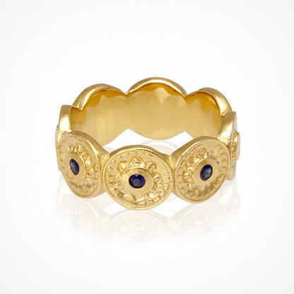 Temple Of The Sun - Vesta Ring - Gold