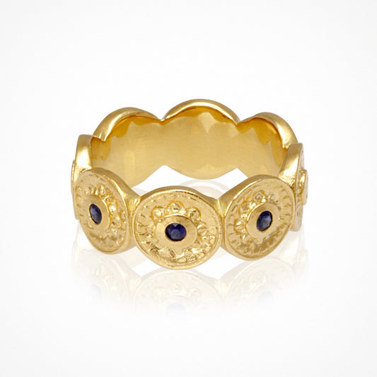Temple Of The Sun - Vesta Ring - Gold
