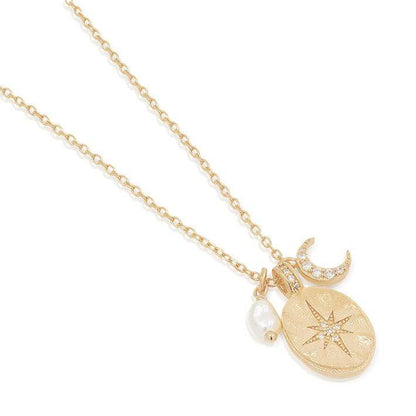 By Charlotte - Dream Weaver Necklace - Gold