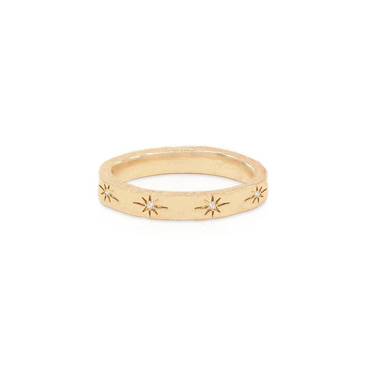 By Charlotte - Stardust Ring - Gold