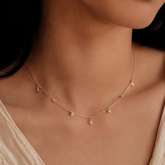 By Charlotte - Bathed In Your Light Choker - Gold
