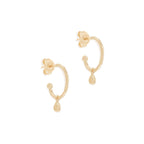By Charlotte - Divine Grace Hoop Earrings - Gold
