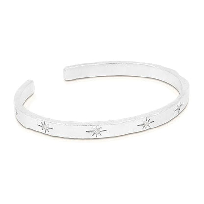 By Charlotte - Stardust Cuff - Silver