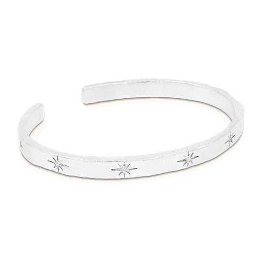 By Charlotte - Stardust Cuff - Silver