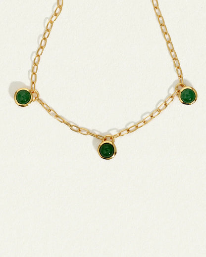 Temple Of The Sun - Zada Necklace - Gold