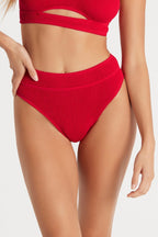 Bond-Eye Swim - Savannah Brief - Baywatch Red Eco