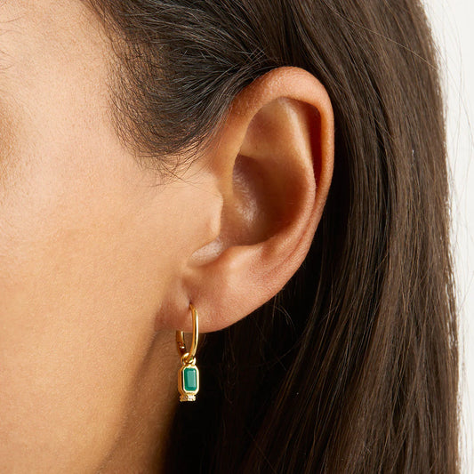 By Charlotte - Strength Within Hoops - Gold