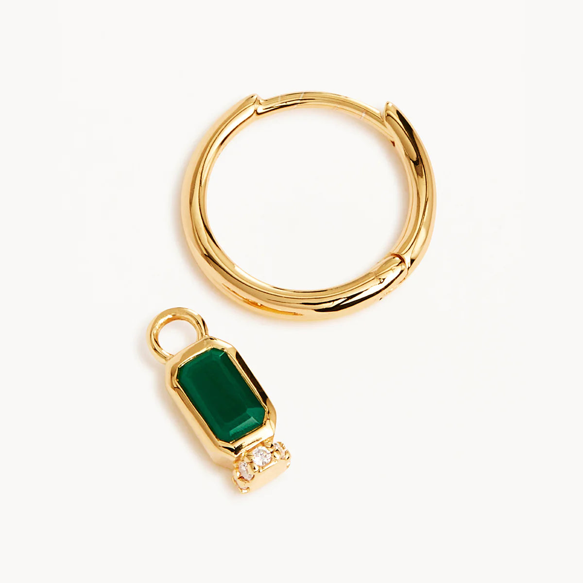 By Charlotte - Strength Within Hoops - Gold