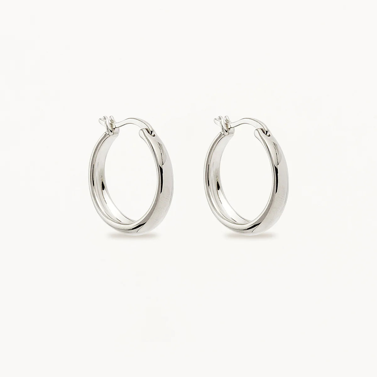By Charlotte - Infinite Horizon Large Hoops - Silver