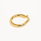 By Charlotte - Sunrise Large Hoops - Gold