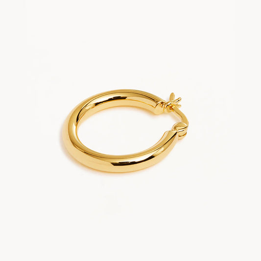 By Charlotte - Sunrise Large Hoops - Gold