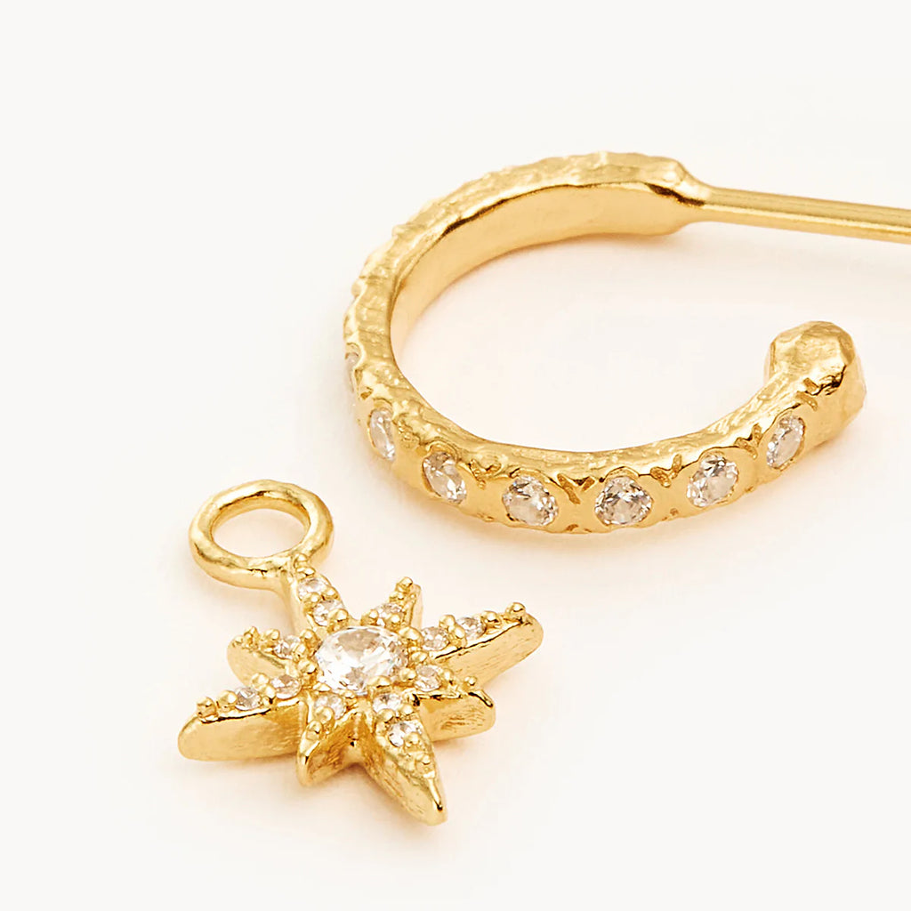 By Charlotte - Dancing in Starlight Hoops - Gold