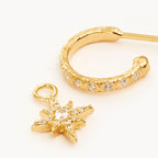 By Charlotte - Dancing in Starlight Hoops - Gold