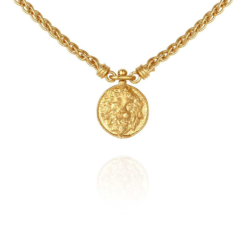 Temple Of The Sun - Leon Necklace - Gold