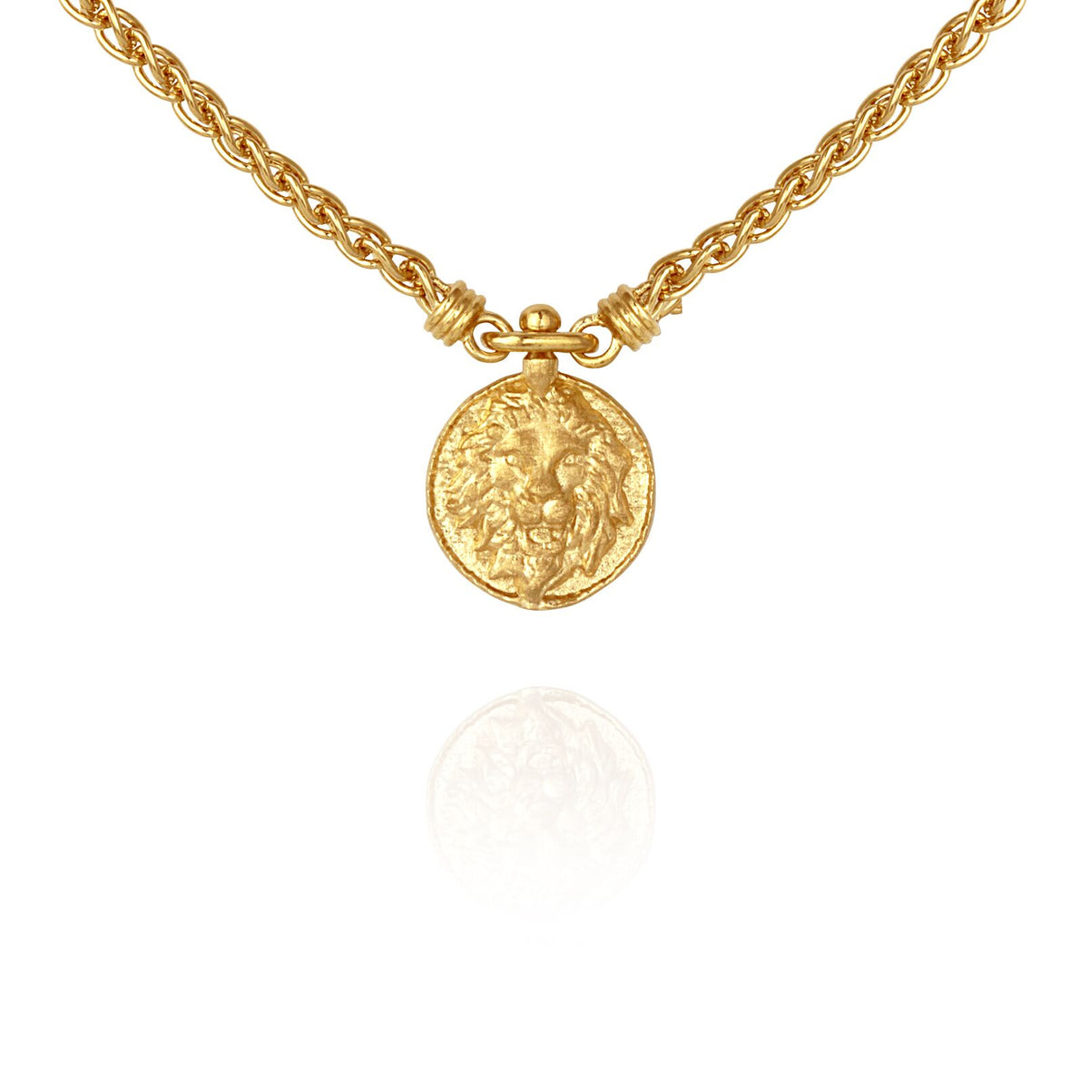 Temple Of The Sun - Leon Necklace - Gold