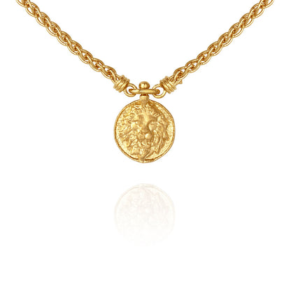 Temple Of The Sun - Leon Necklace - Gold