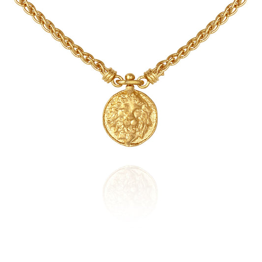 Temple Of The Sun - Leon Necklace - Gold