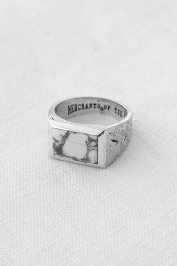 Merchants Of The Sun - Howlite - Silver