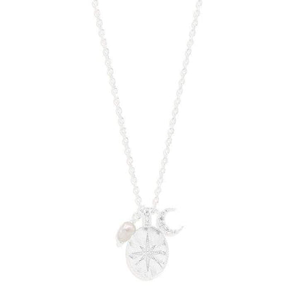 By Charlotte - Dream Weaver Necklace - Silver