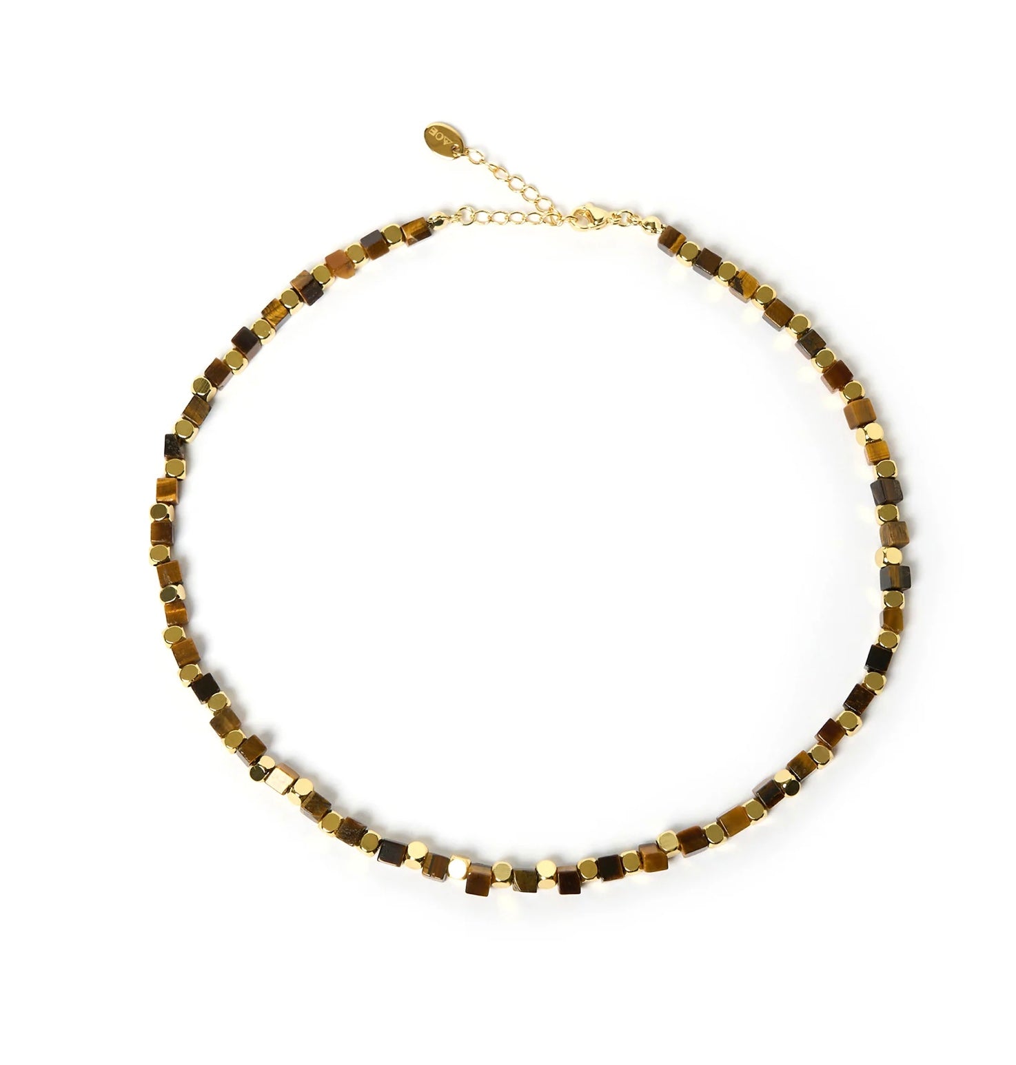 Arms Of Eve - Lyla Gemstone Necklace - Tigers Eye