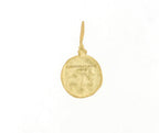 Cleopatra's Bling - Moon Face Pendant - Gold