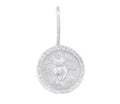 Cleopatra's Bling - Sacre Coeur Flames Pendant - Silver