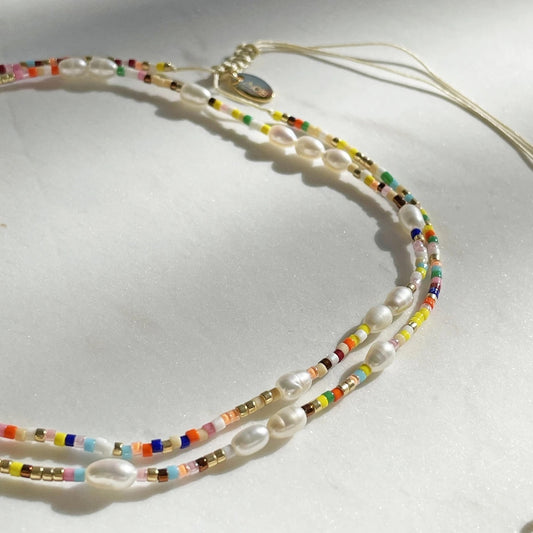 Arms Of Eve - Priscilla Gold and Pearl Choker