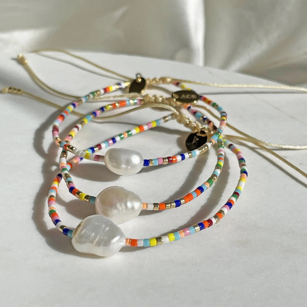Arms Of Eve - Marley Gold & Pearl Bracelet