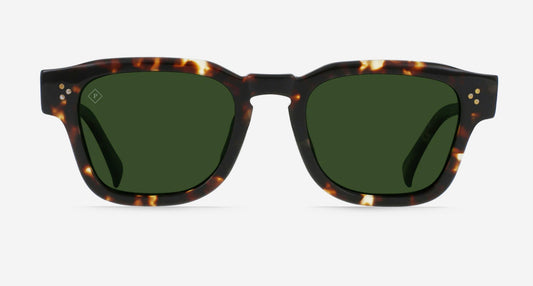 Raen - Rece - Brindle Tortoise/Green Polarized