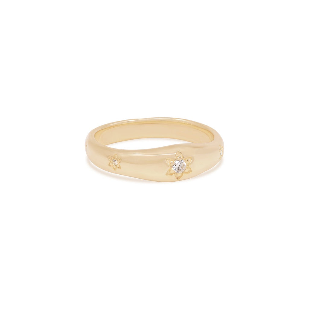 By Charlotte - Align Your Soul Ring - Gold
