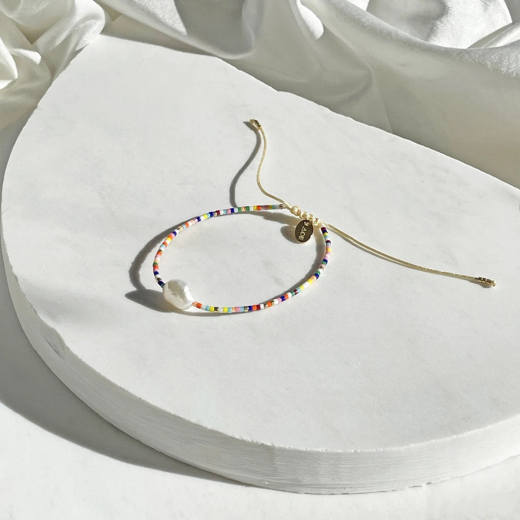 Arms Of Eve - Marley Gold & Pearl Bracelet