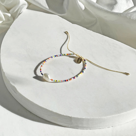 Arms Of Eve - Marley Gold & Pearl Bracelet