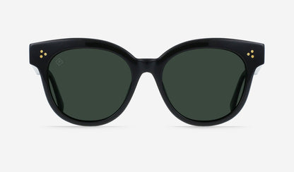 Raen - Nikol - Crystal Black/Green Polarized