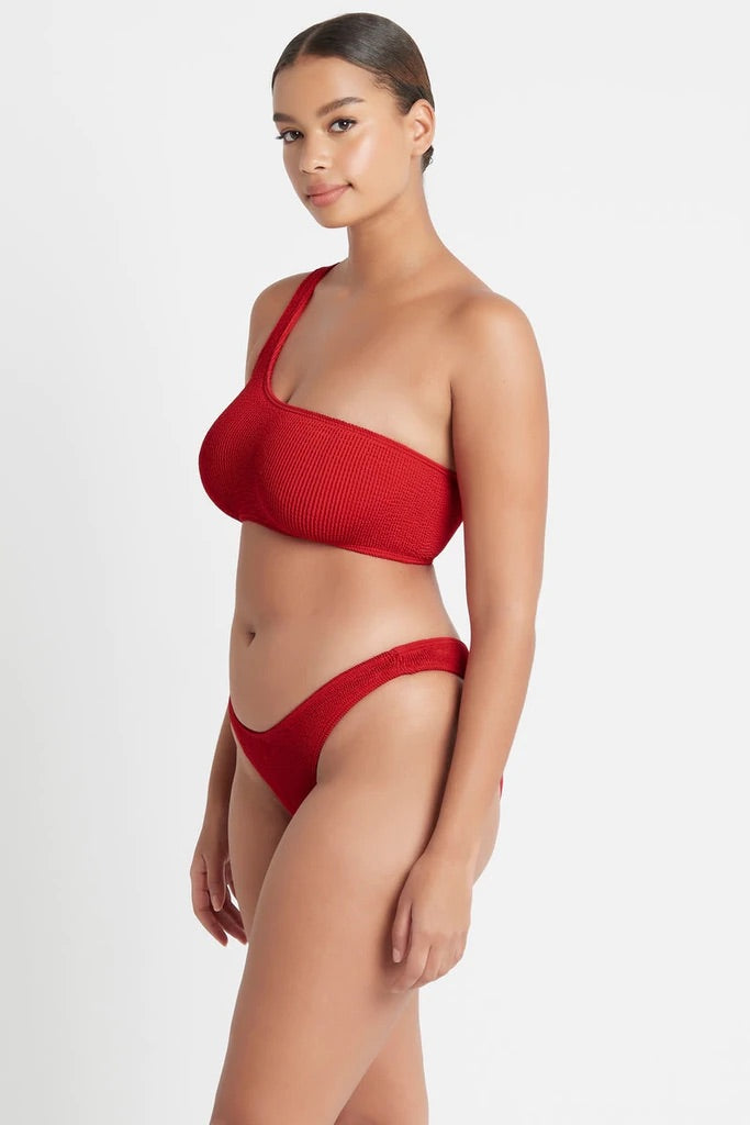 Bond-Eye Swim - Samira Crop - Baywatch Red Eco