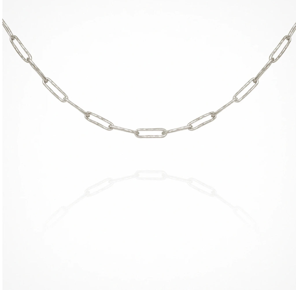 Kiya Chain Necklace - Silver