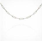 Kiya Chain Necklace - Silver