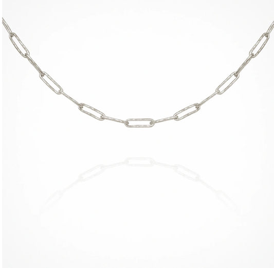 Kiya Chain Necklace - Silver