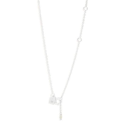 By Charlotte - Dream Weaver Necklace - Silver