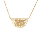 By Charlotte - Lotus Short Necklace - Gold