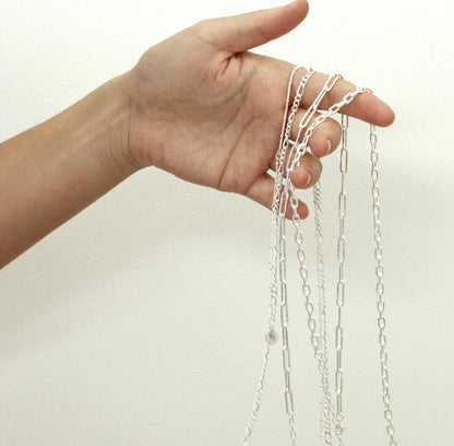 Kiya Chain Necklace - Silver