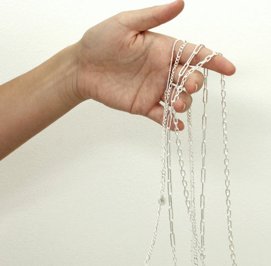 Kiya Chain Necklace - Silver